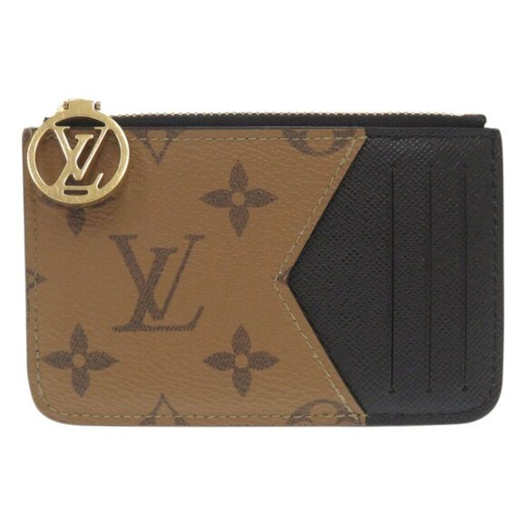 LOUIS VUITTON Brown Monogram Card Holder - Picture 1 of 9
